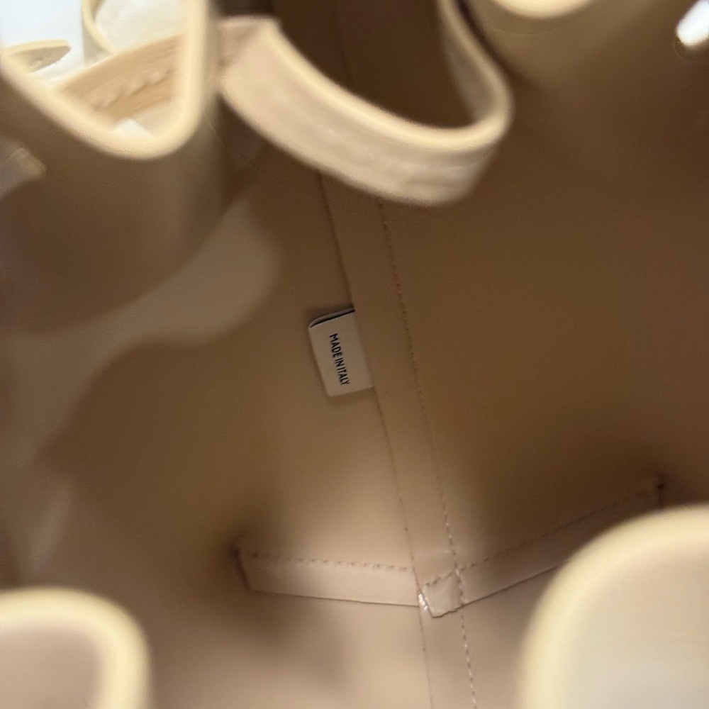 Mansur Gavriel Mini Bucket Bag Dune Ivory Cream - Picture 9 of 11